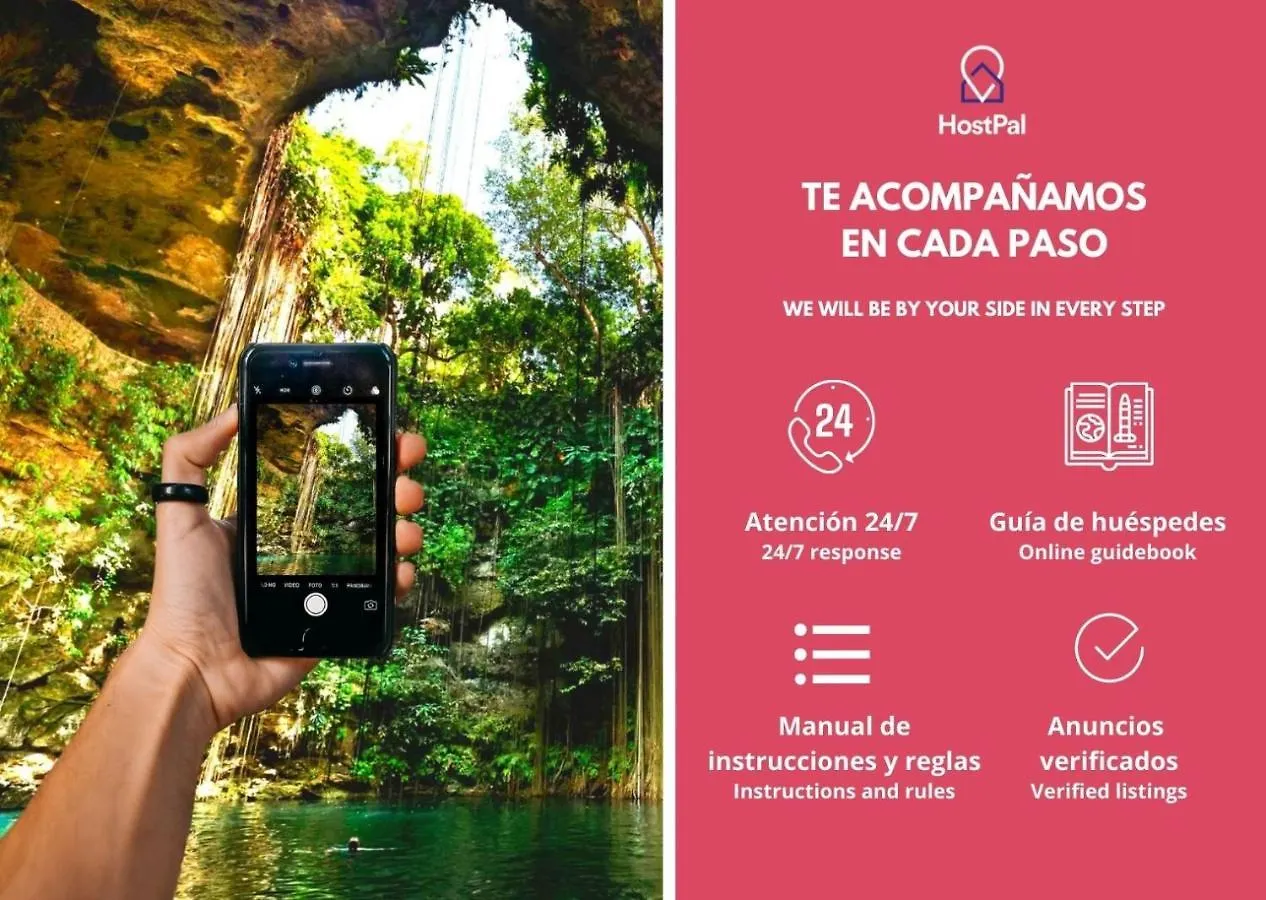 Hostpal Cabana Cenotes Magicos Villa Leona Vicario Mexico